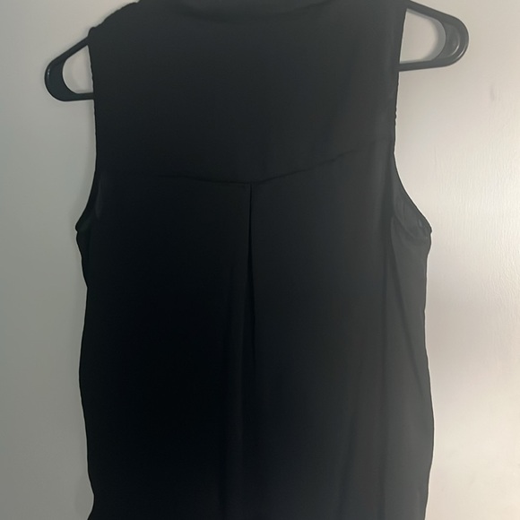 New York and Company Silk Black Blouse - Picture 5 of 5